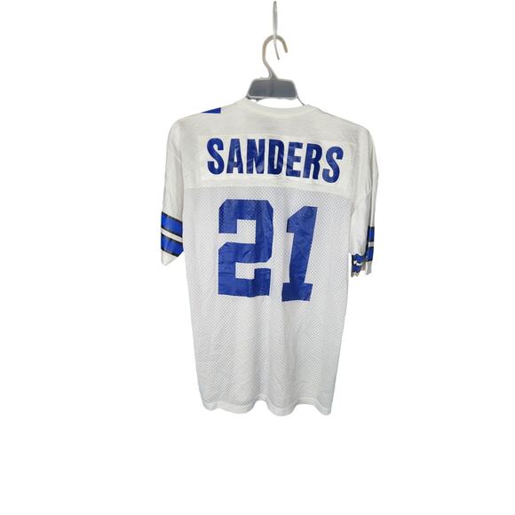 Vintage 90s Champion Dallas Cowboys Deion Sanders jersey size 44 - Picture 2 of 8